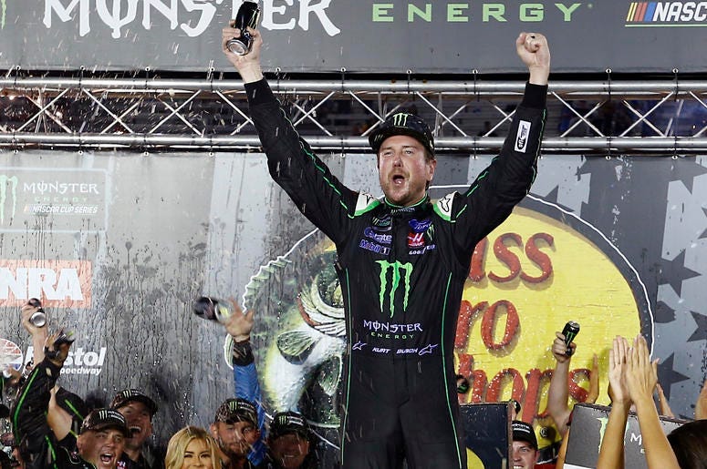 Kurt Busch steals spotlight from younger brother at Bristol Kurt Busch steals spotlight from younger brother at Bristol