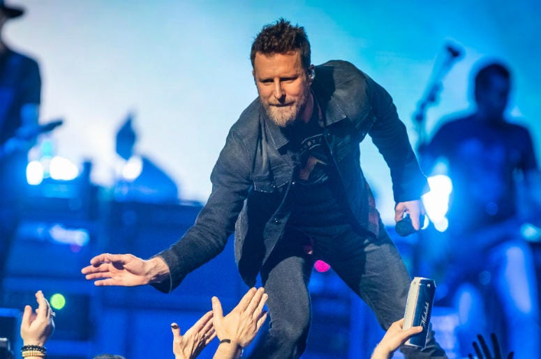 Dierks Bentley performs at Bridgestone Arena Friday, February 22, 2019 Dierks Bentley performs at Bridgestone Arena Friday, February 22, 2019