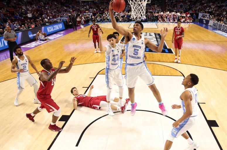 NCAA Basketball: NCAA Tournament-Second Round-Arkansas vs North Carolina NCAA Basketball: NCAA Tournament-Second Round-Arkansas vs North Carolina