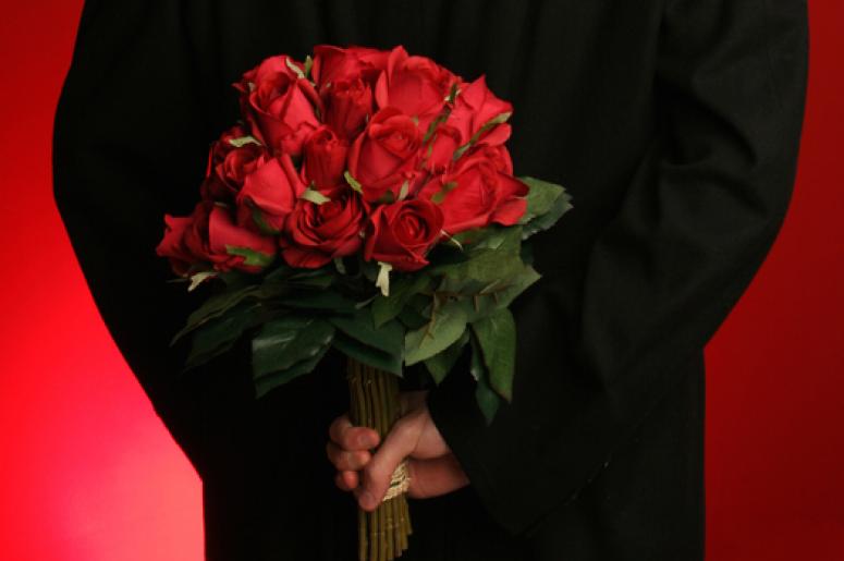 Man with Roses Man with Roses