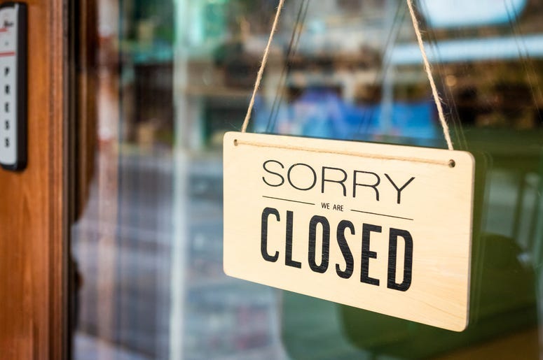 Closed Getty Image