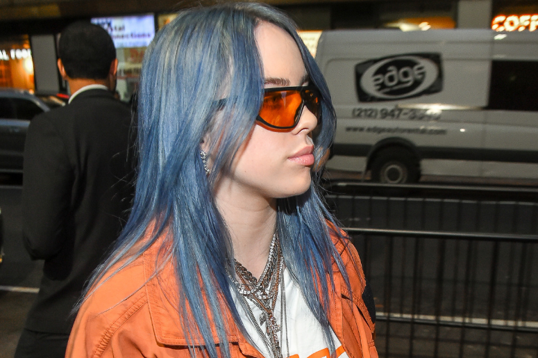 Billie Eilish attends the Calvin Klein Collection Billie Eilish attends the Calvin Klein Collection