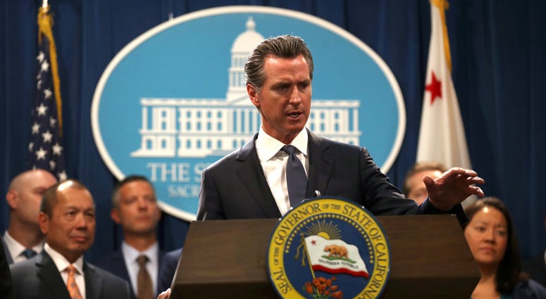 California Governor Gavin Newsom
