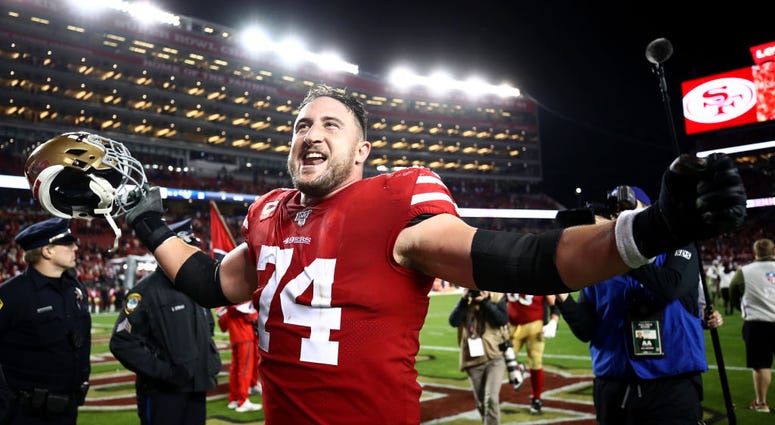Ratto: Joe Staley's footprint, all 15EEE of it