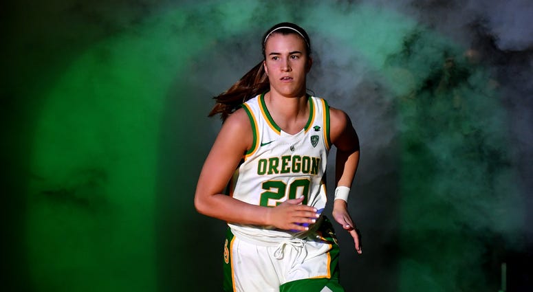You wouldn't want to mess with Sabrina Ionescu right now