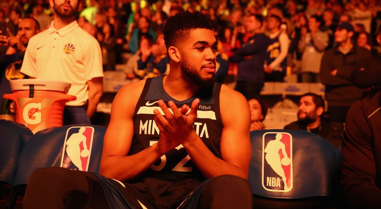 Warriors "monitoring" Karl-Anthony Towns