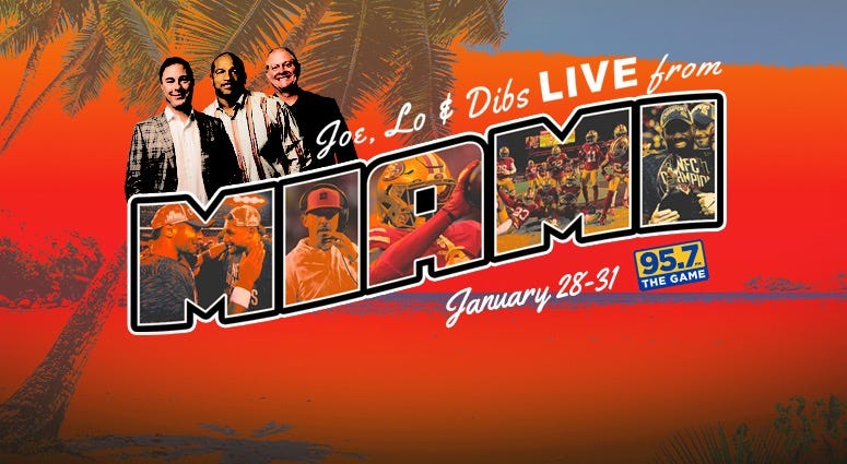 Joe, Lo & Dibs broadcast live from Miami