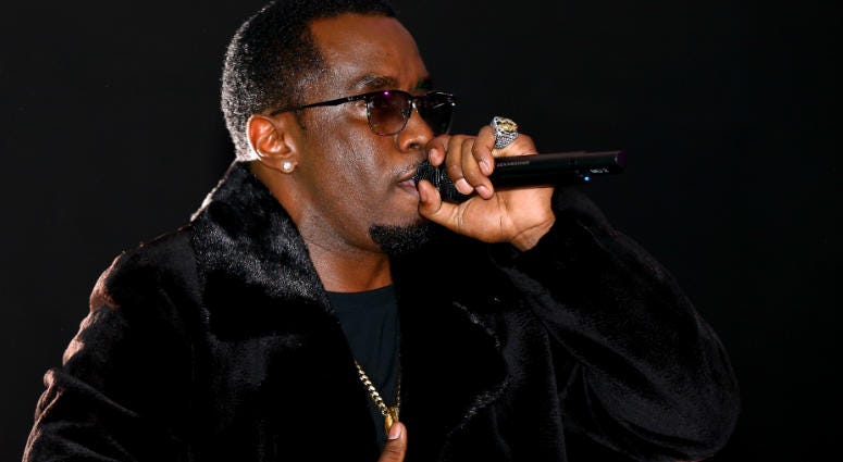 Sean Combs aka Diddy performs during the Revolt Party. Sean Combs aka Diddy performs during the Revolt Party.