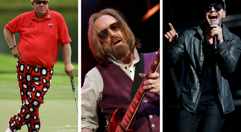 John Daly on the 14th green during the second round of the 2017 PGA Championship at Quail Hollow Club/Tom Petty performs at Perfect Vodka Amphitheatre/Gavin DeGraw performs before Super Bowl XLIX John Daly on the 14th green during the second round of the 2017 PGA Championship at Quail Hollow Club/Tom Petty performs at Perfect Vodka Amphitheatre/Gavin DeGraw performs before Super Bowl XLIX
