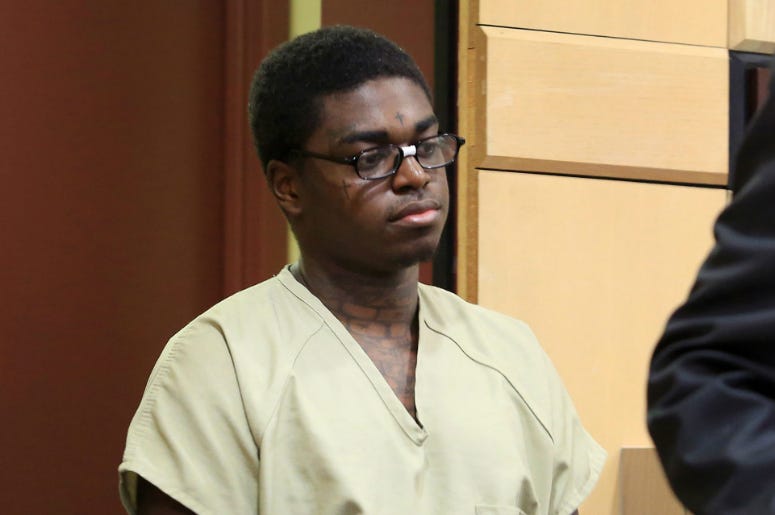 Kodak Black is in court for the third day of his probation hearing back in April 2017. Kodak Black Probation Hearing