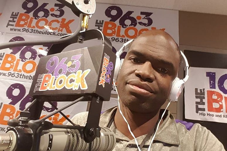 JJ Solomon in the Block Studios at 25 Garlington Road JJ Solomon in the Rimtyme of Greenville Studios of The Block 96-3 in Greenville, 104-5 in Spartanburg