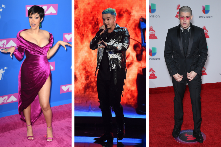 Cardi B, J Balvin, Bad Bunny Cardi B, J Balvin, Bad Bunny