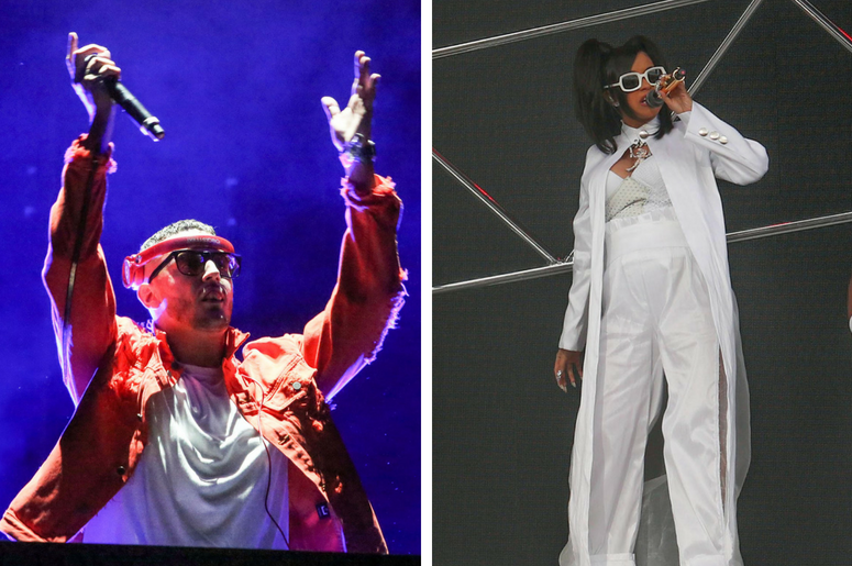 DJ Snake | Cardi B Apr 22, 2017; Indio, CA, USA; DJ Snake performs on the Outdoor Theatreduring the Coachella Valley Music and Arts Festival at Empire Polo Club. / Apr 15, 2018; Indio, CA, USA; Cardi B performs at the Coachella Valley Music and Arts Festival at Empire Polo