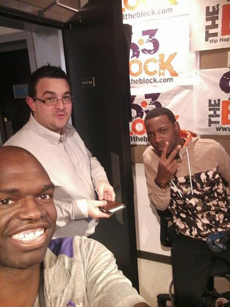 Shorty from B93.7 , ( me ) and QL Shorty from B93.7 , ( me ) and QL
