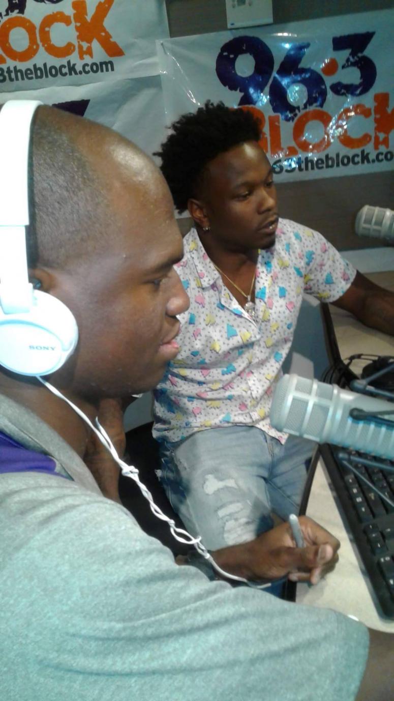 Joe Gifted chats with JJ Solomon about "Water" on 6/15 in the Rimtyme Studios of The Block Joe Gifted chats with JJ Solomon about "Water" on 6/15 in the Rimtyme Studios of The Block