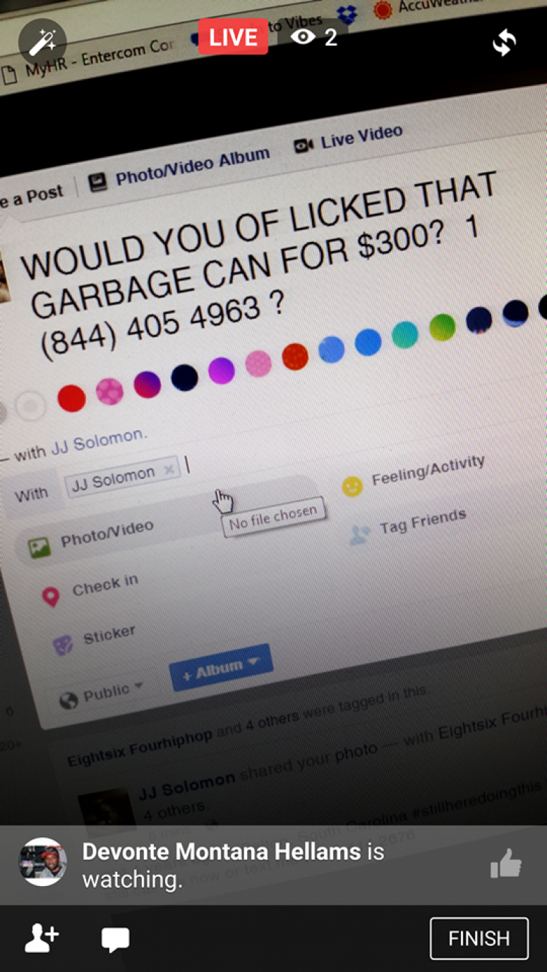 I asked the question of the Night Show, would you of licked the garbage can for $300.00 I asked the question on the Night Show, would you of licked the garbage can for $300.00