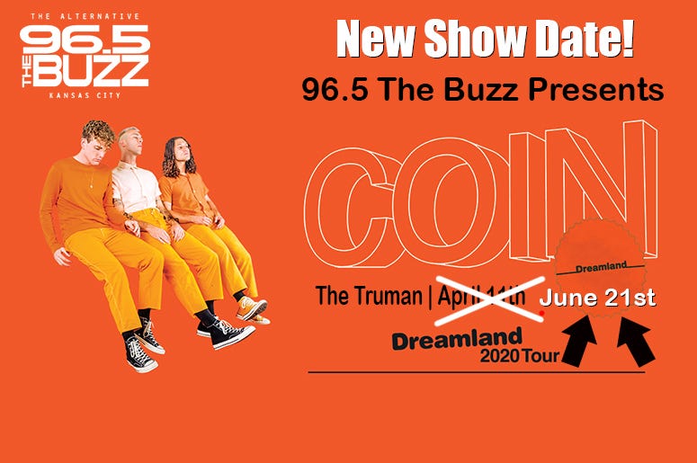 COIN: Dreamland Tour COIN: Dreamland Tour