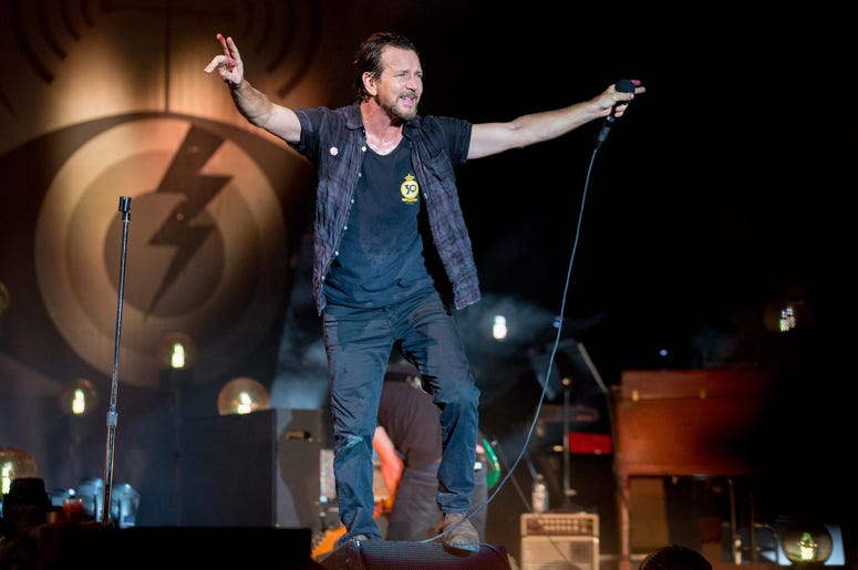 Eddie Vedder of Pearl Jam Eddie Vedder of Pearl Jam