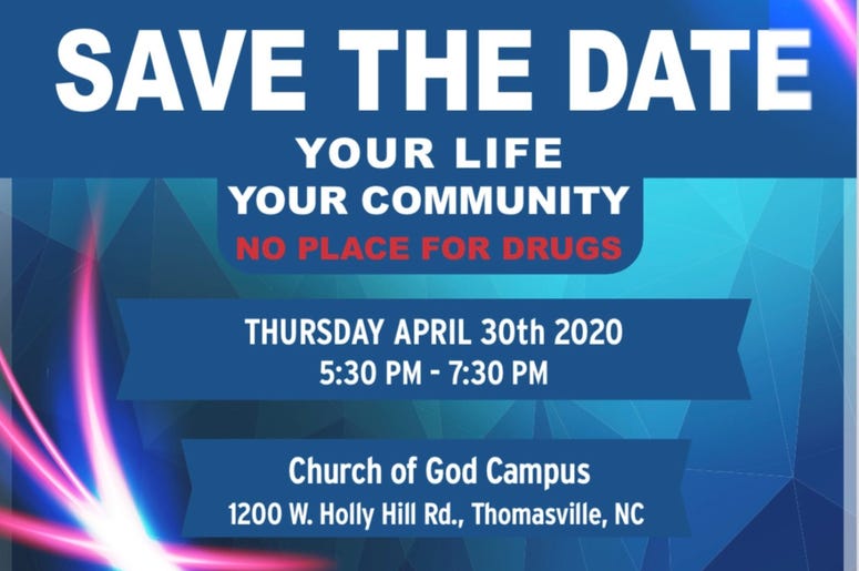 No Place For Drugs Event