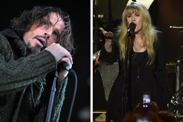 Chris Cornell and Stevie Nicks Chris Cornell and Stevie Nicks