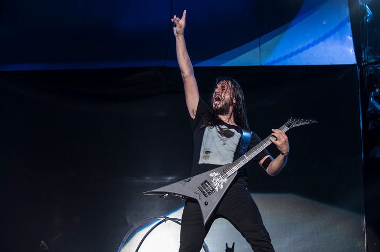 Christian Andreu from Gojira performs at 2015 Rock in Rio on September 19, 2015 in Rio de Janeiro, Brazil Christian Andreu from Gojira performs at 2015 Rock in Rio on September 19, 2015 in Rio de Janeiro, Brazil