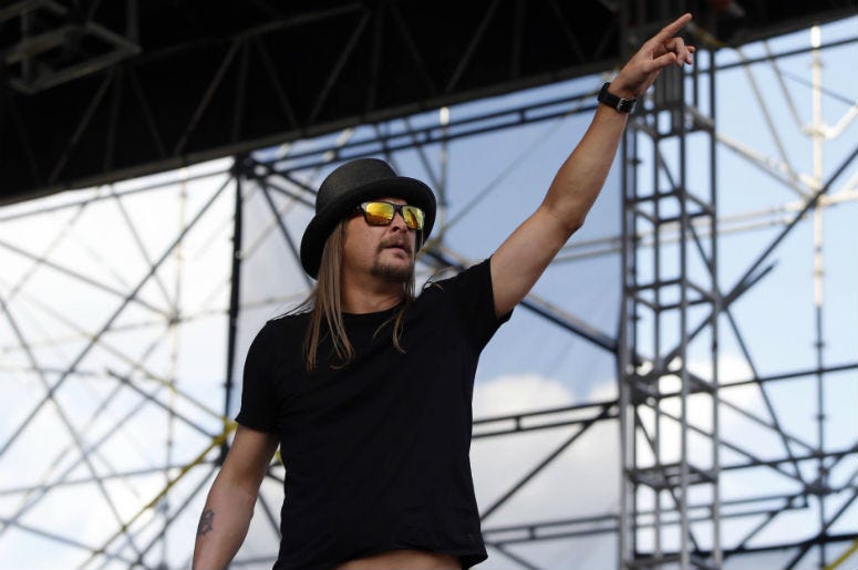 Recording artist Kid Rock performs before the championship game of the Final Four in the 2014 NCAA Mens Division I Championship tournament Recording artist Kid Rock performs before the championship game of the Final Four in the 2014 NCAA Mens Division I Championship tournament