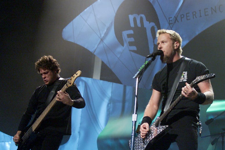 Metallica performed live at Memorial Stadium in Seattle in 2000 Metallica performed live at Memorial Stadium in Seattle in 2000