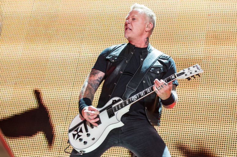 James Hetfield of Metallica during WorldWired Tour James Hetfield of Metallica during WorldWired Tour