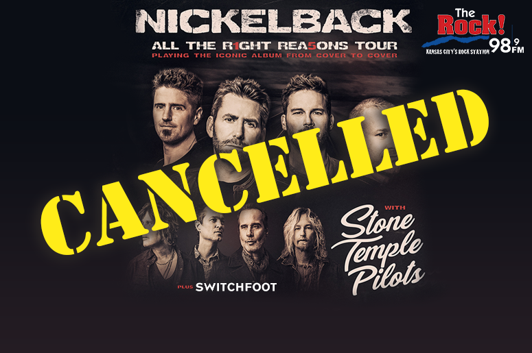 Nickleback Cancelled
