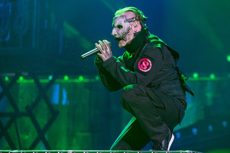 Corey Taylor of Slipknot at Toyota Park during Open Air Chicago on July 17, 2016, in Chicago, Illinois Corey Taylor of Slipknot at Toyota Park during Open Air Chicago on July 17, 2016, in Chicago, Illinois