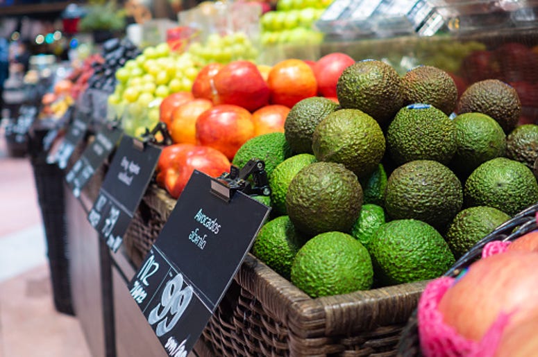 Produce aisle
