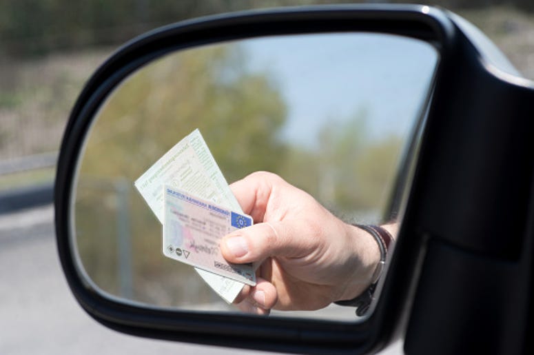 pulled over