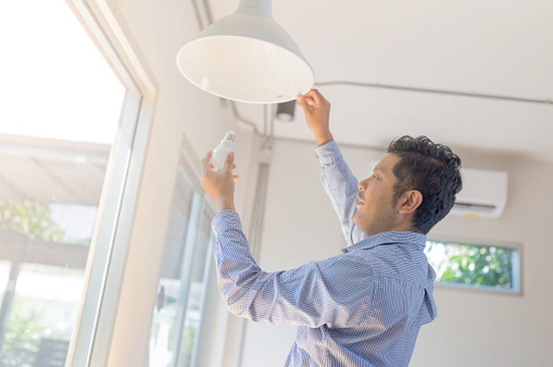 changing lights
