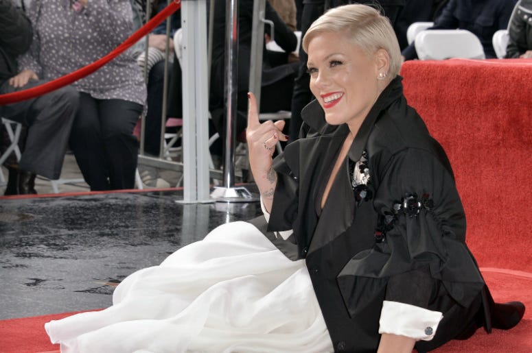 Pink reveals that she recently slashed her husband's tires Pink reveals that she recently slashed her husband's tires