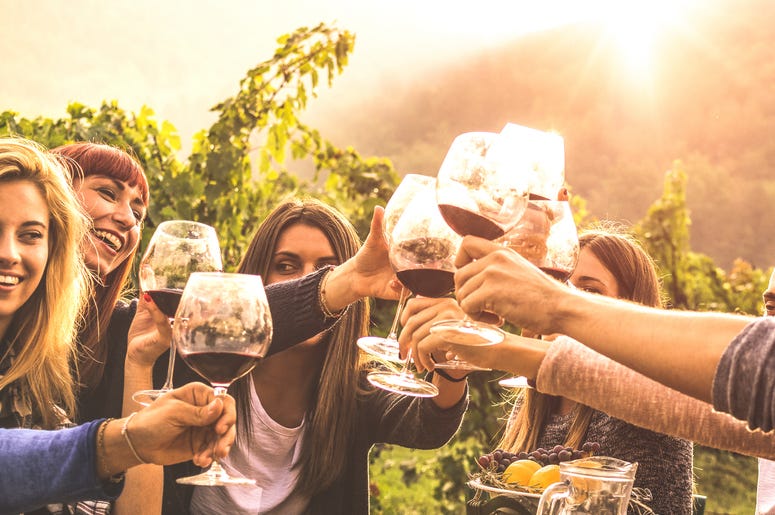 wine toast