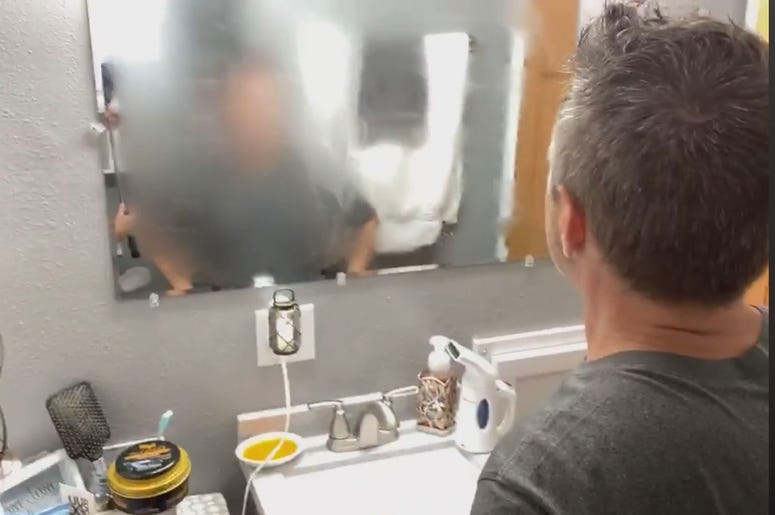 mirror is foggy