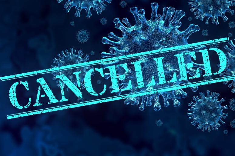 Coronavirus Cancellations