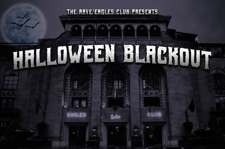 rave halloween blackout