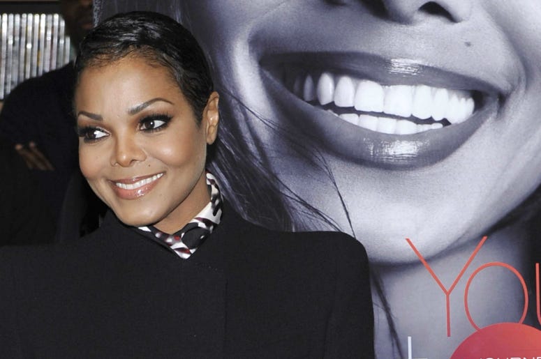 Janet Jackson promotes "TRUE YOU: A Guide To Finding And Loving Yourself" Janet Jackson