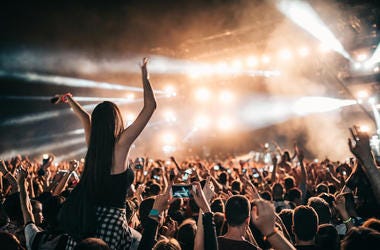 rock concert