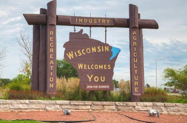 Welcome to Wisconsin Sign Welcome to Wisconsin Sign