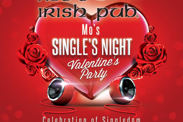 mo's irish pub single night art