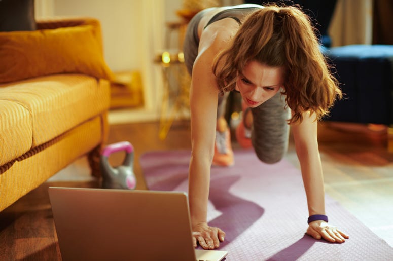 At home workout