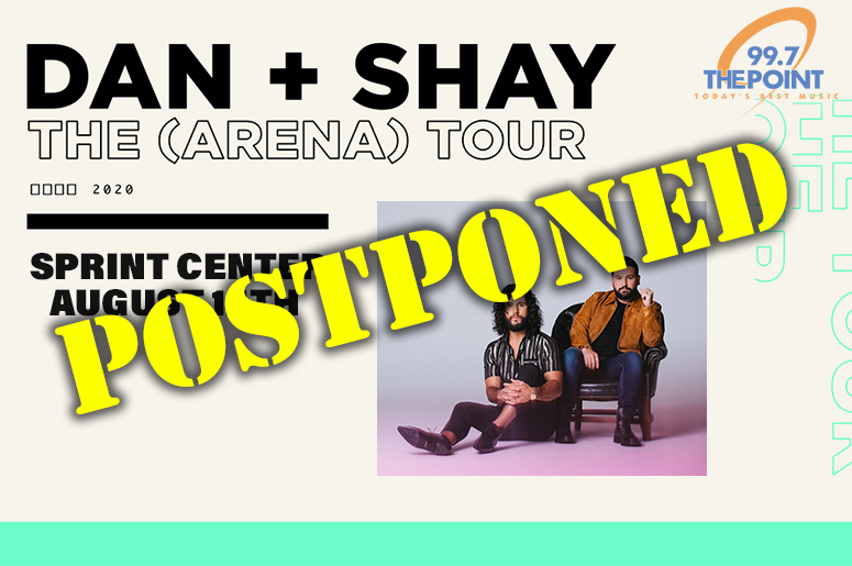 Dan+Shay Postponed