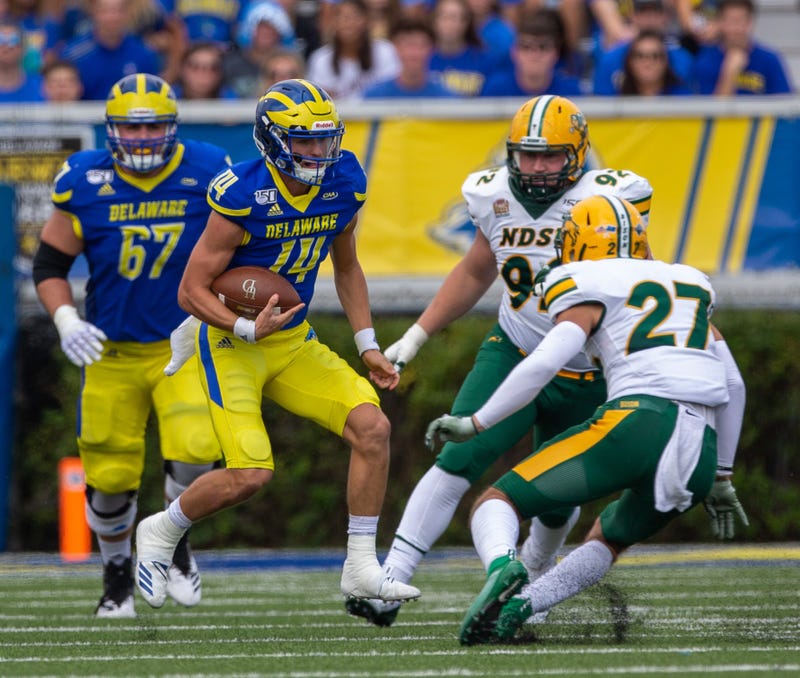 Redshirt sophomore quarterback Nolan Henderson got his most extensive playing time of the season against NDSU and made the most of it.