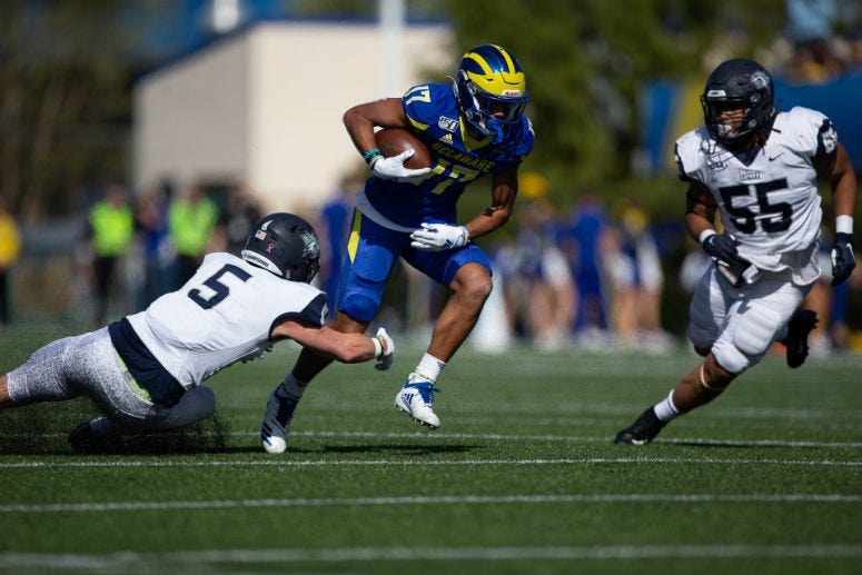 Delaware freshman wide receiver Jourdan Townsend.