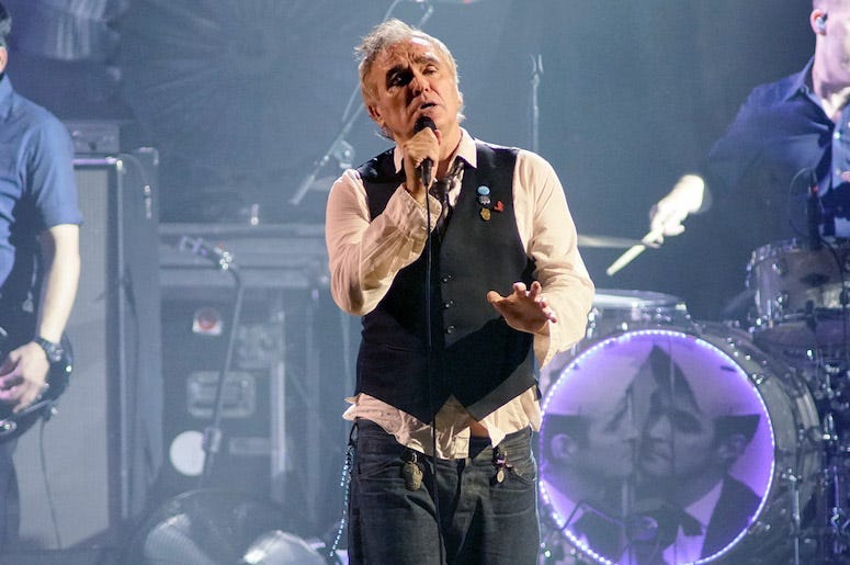 Morrissey performs at Ravinia Festival in 2019.