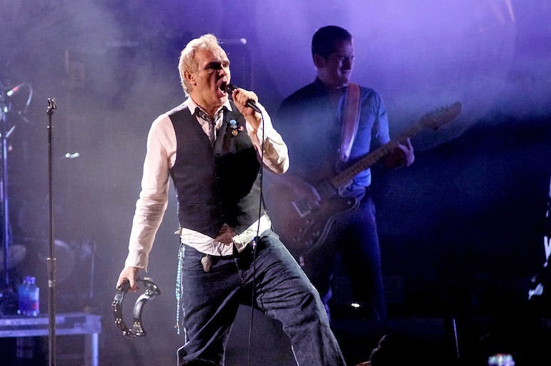 Morrissey performs at Ravinia Festival in 2019.