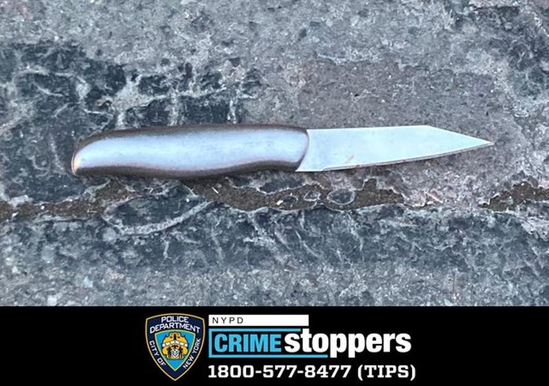 Knife recovered