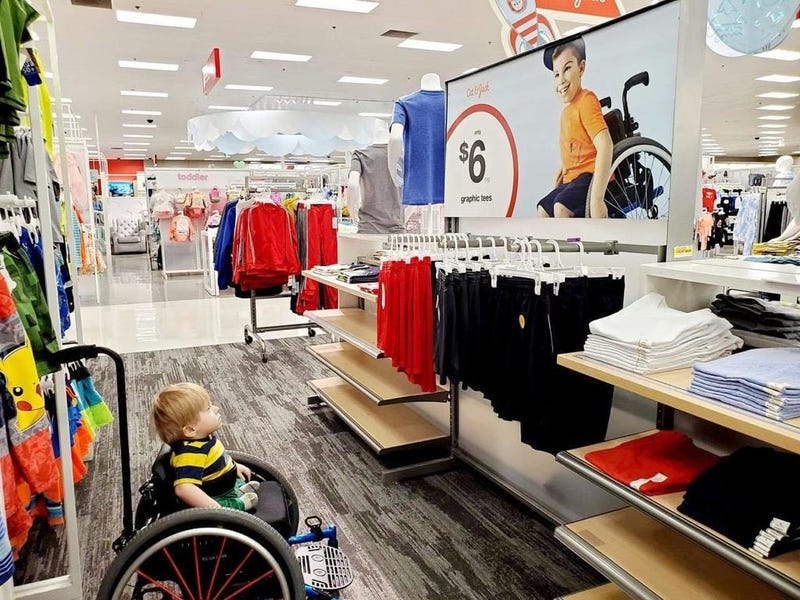 Great News: Meet the Boy Who Saw Himself Represented in a Target Display